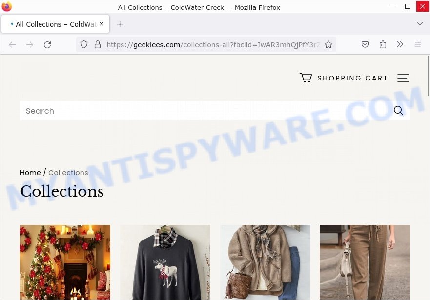 Geeklees.com ColdWater Creck Scam