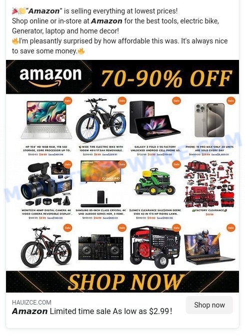 Hauizce.com ads