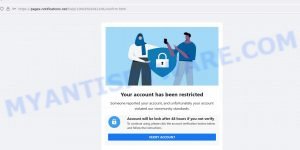 Meta Business Suite Scam Your account has been restricted