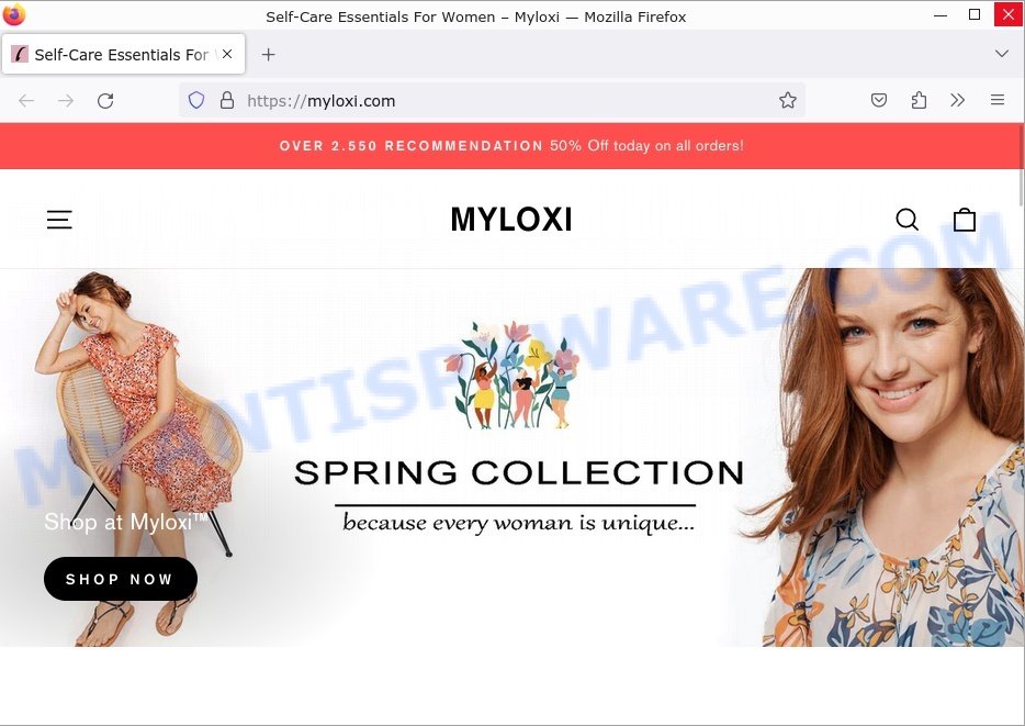 Myloxi.com scam store