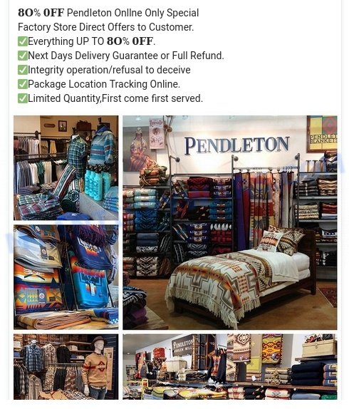 Pendletonvip.com ads