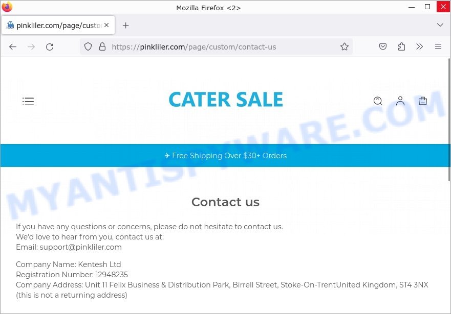 Pinkliler.com contacts