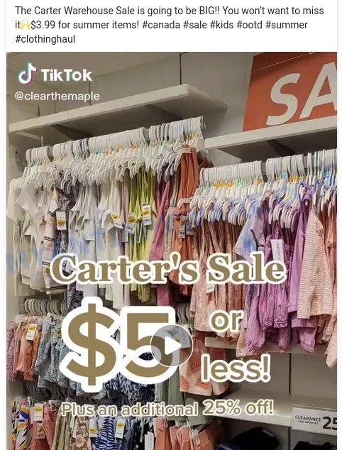 Carter's Is Hosting a Huge Warehouse Sale You Don't Want to Miss