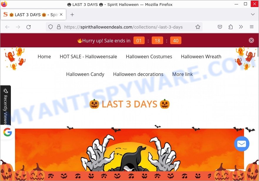 Spirit Halloween Deals scam