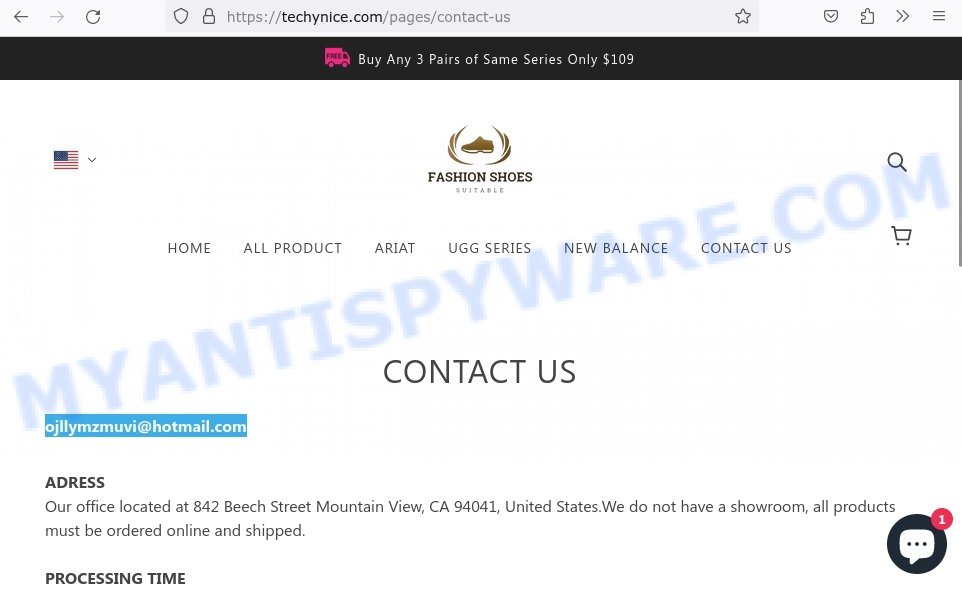 Techynice.com contacts