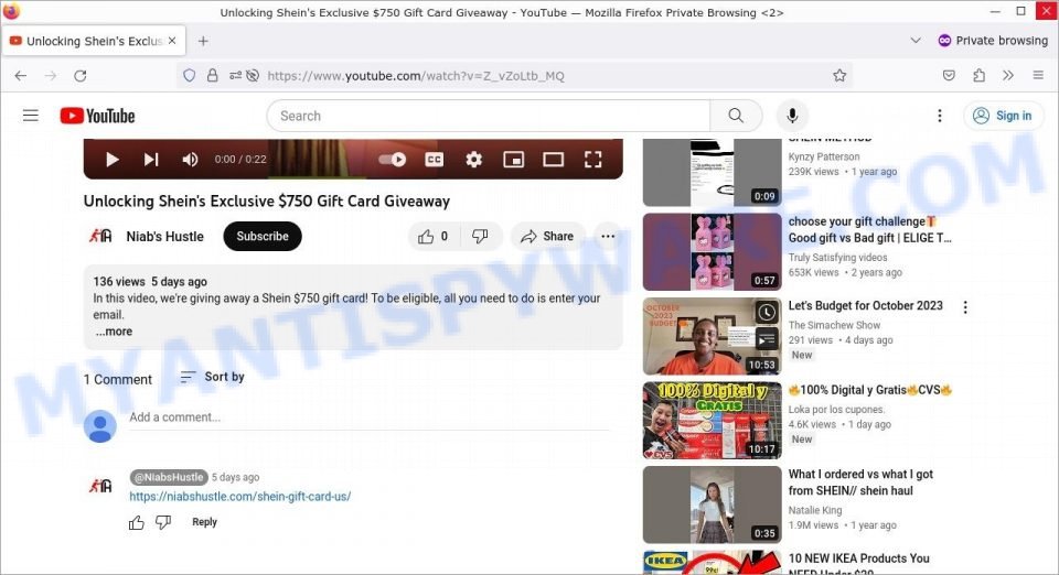 750 Shein Gift Card Offer Real or Fake? Facts & Screenshots