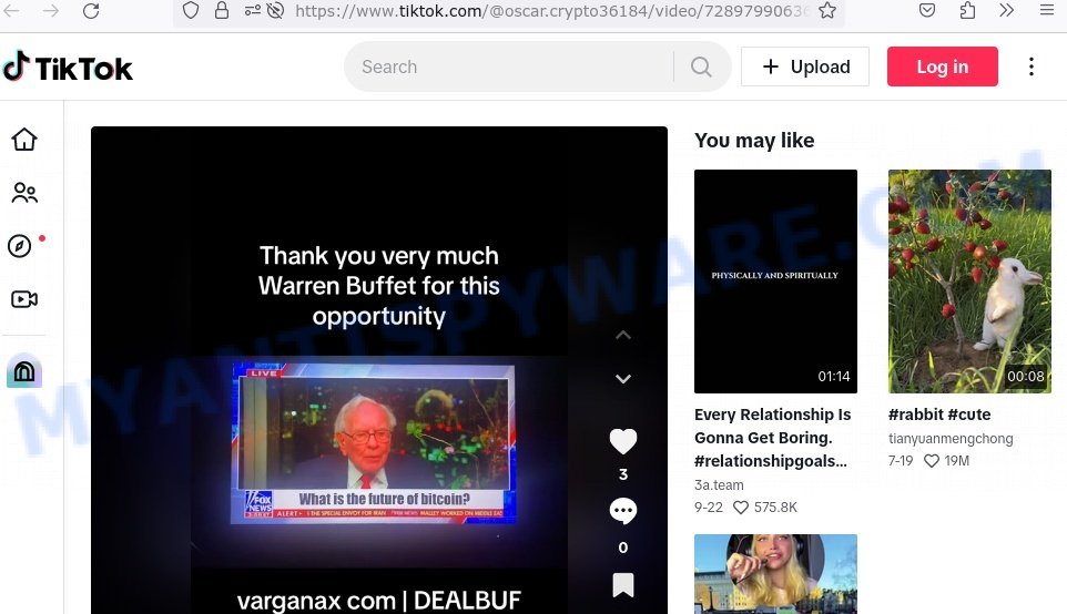 Varganax.com tiktok ads