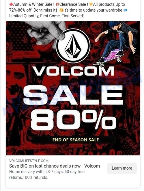 Volcomlifestyle.com ads