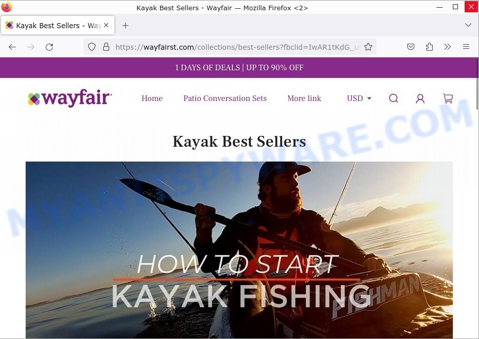 Wayfairst.com scam store