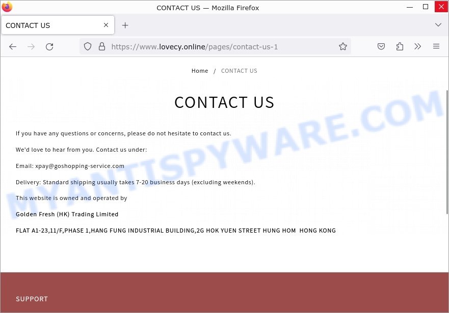 lovecy.online contacts
