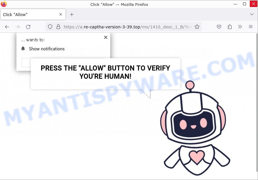 re-captha-version-3-39.top Click Allow scam