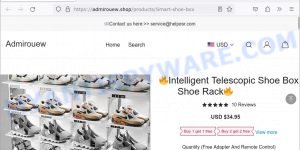 Admirouew.shop scam
