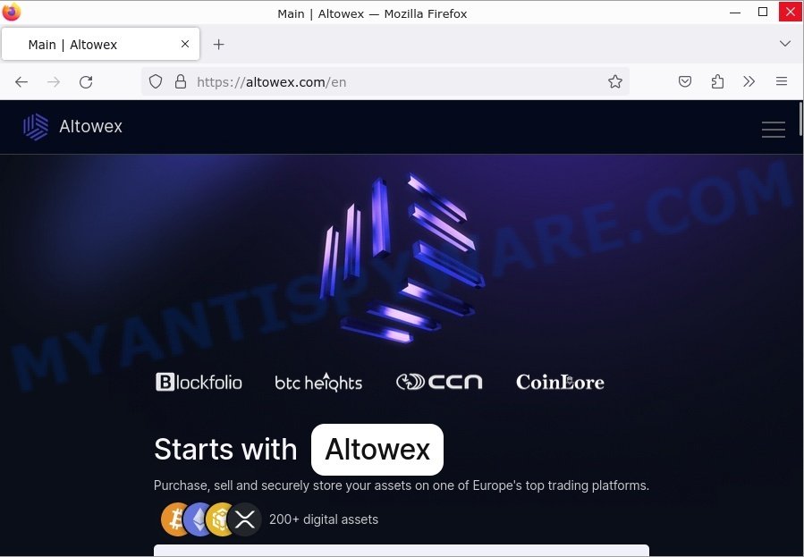 Altowex.com bitcoin promo code scam