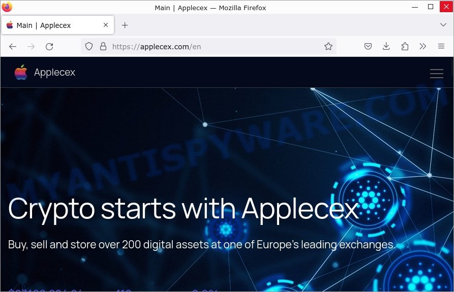 Applecex.com crypto scam
