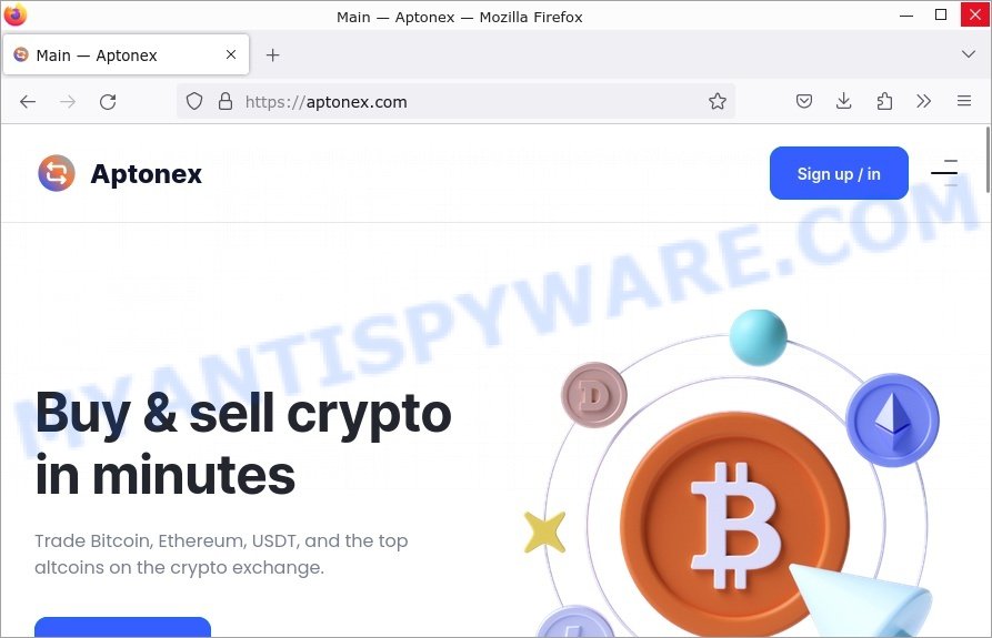Aptonex.com scam
