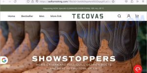 Aslfurnishing.com Tecovas Cowboy Boots sale scam