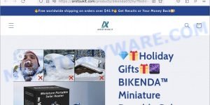 BIKENDA Miniature Portable Solar Heater scam