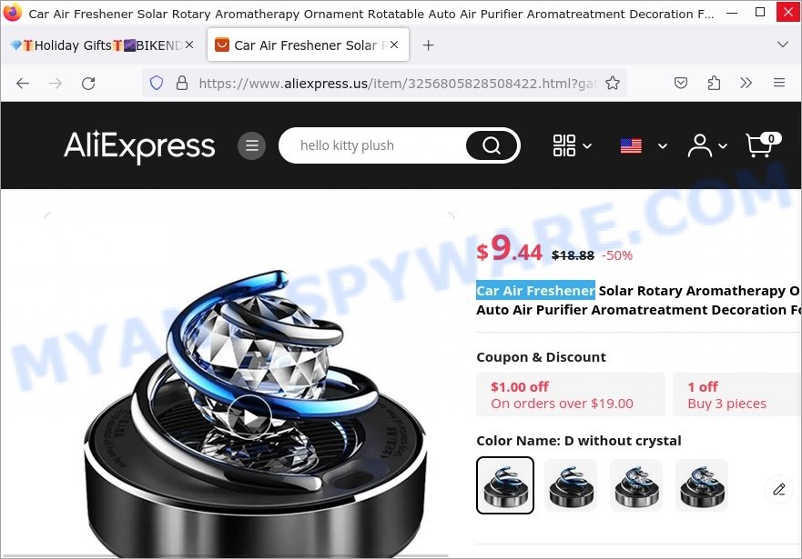 BIKENDA Miniature Portable Solar Heater scam is a Car Air Freshener