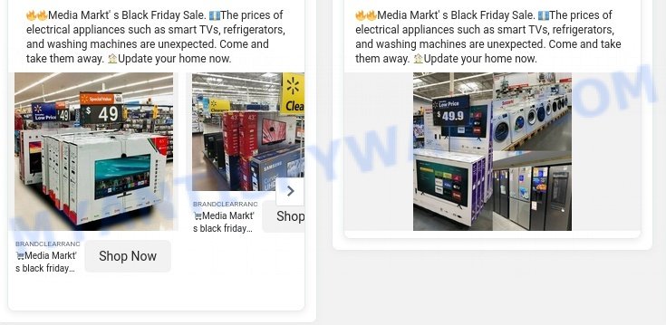 BrandClearrance.com Media Markt Sale scam ads