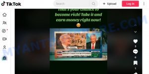 Buffetex TikTok Warren Buffett bitcoin promo code scam