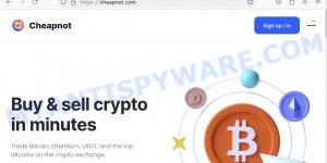 Cheapnot.com bitcoin promo code scam