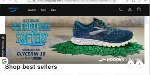 Cogiamp.com Brooks Sale Event Running Shoe Scam