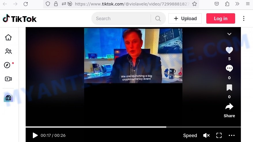 Condcoin.com Elon Musk code scam