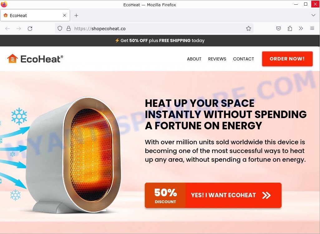 EcoHeat Heater scam