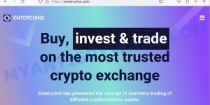 Entercoinx.com bitcoin promo code scam