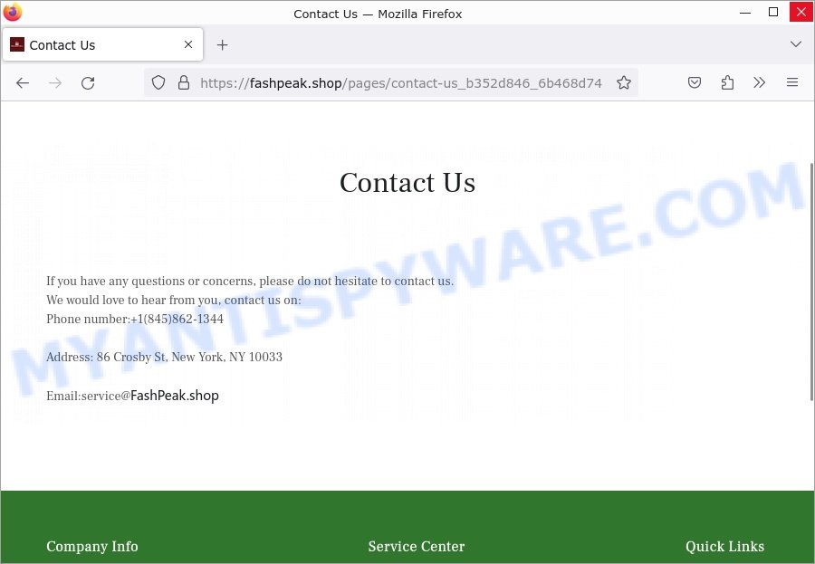Fashpeak.shop Balsam Hill Christmas sale scam contacts