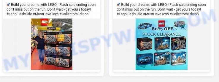 Flashsalesale.com LEGO 80 OFF STOCK CLEARANCE Scam