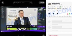 Fordeex Elon Musk TikTok Bitcoin promo code Scam