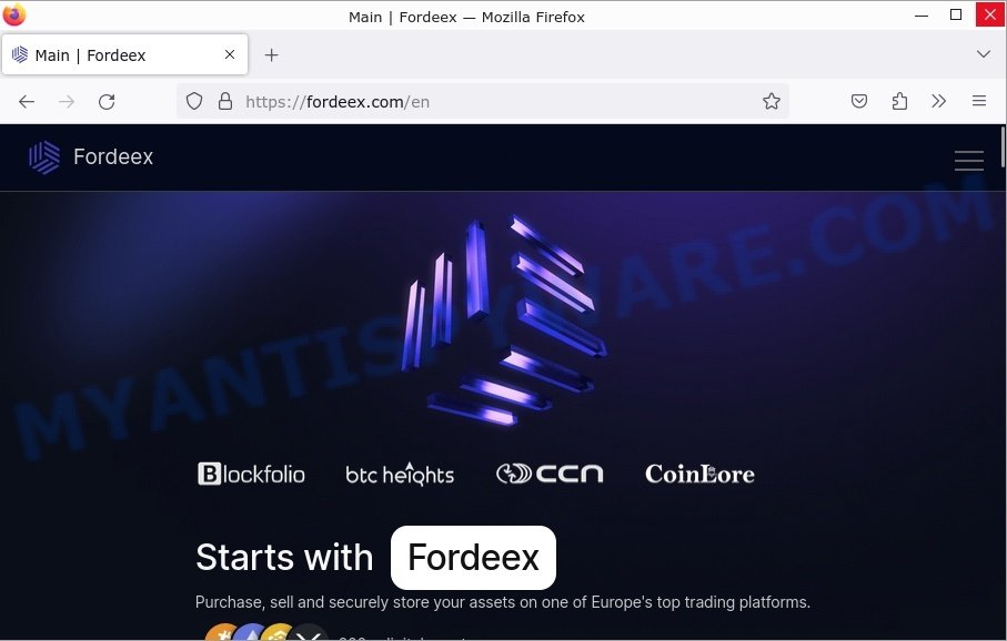 Fordeex.com Elon Musk TikTok Bitcoin promo code Scam