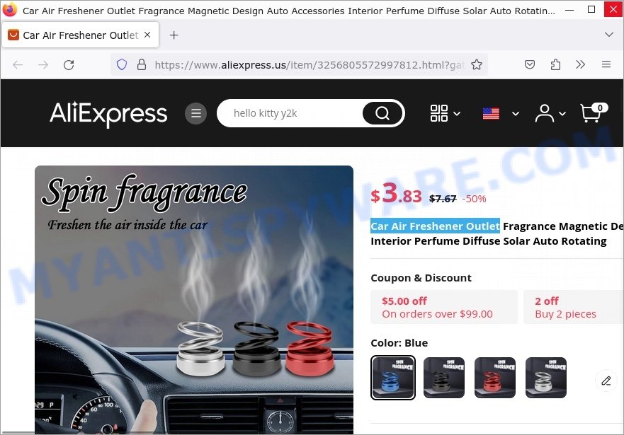 Rayhong Portable Kinetic Molecular Heater scam Car Air Freshener Outlet
