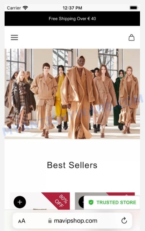 Mavipshop.com Max Mara 80 OFF Clearance Sale Scam