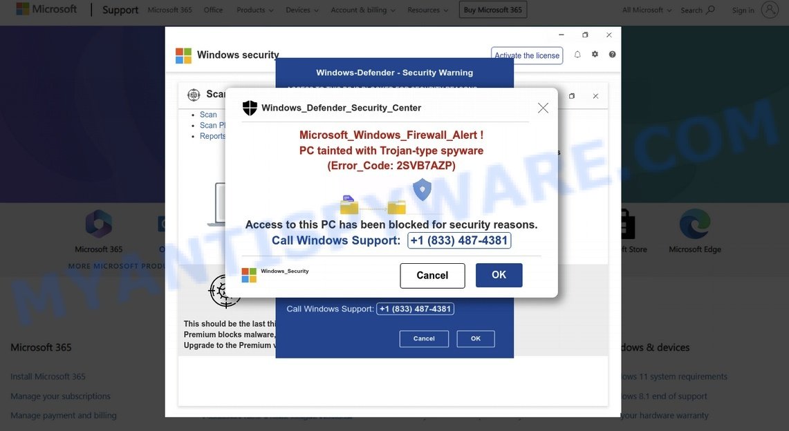 Microsoft Windows_Firewall_Alert 2SVB7AZP scam