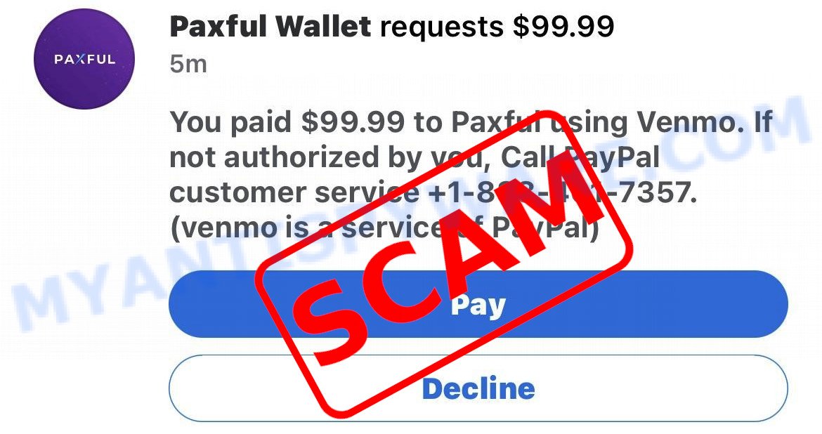 Paxful Wallet Venmo Scam
