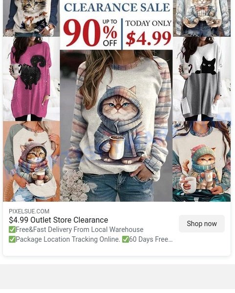 Pixelsue.com Catloversclub ads