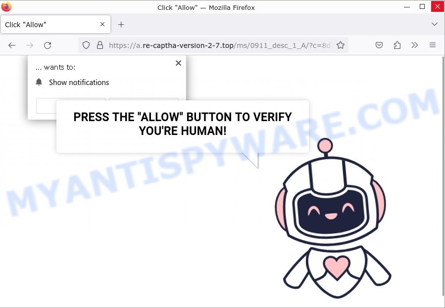 Re-captha-version-2-7.top Click Allow scam
