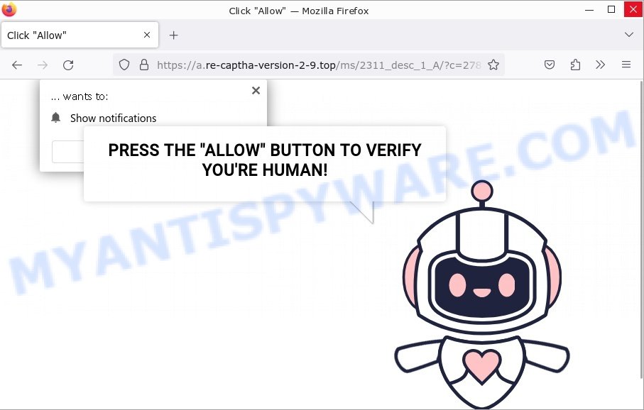 Re-captha-version-2-9.top Click Allow scam