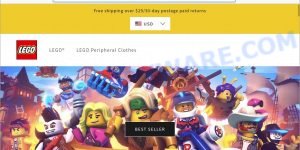 Warrioree.com LEGO CLEARANCE SALE Scam