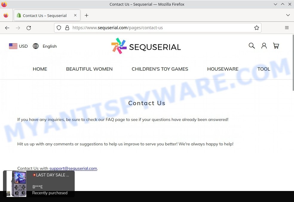 sequserial.com contacts