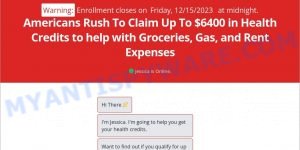 6400 Health Care Plan Scam