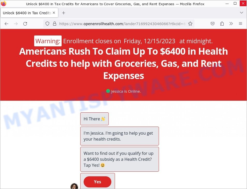 6400 Health Care Plan Scam