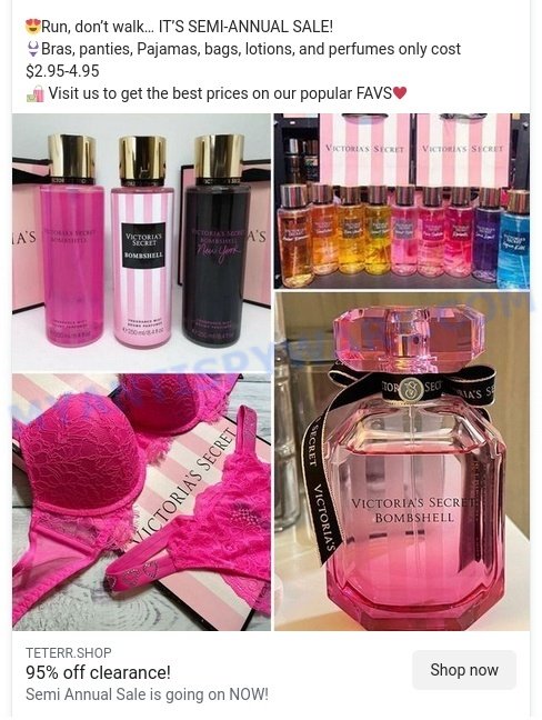 Beware the Fake Victoria's Secret 90% Off Clearance Sale: How to Spot the  Scam