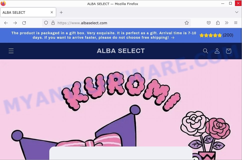 ALBA SELECT Albaselect.com scam
