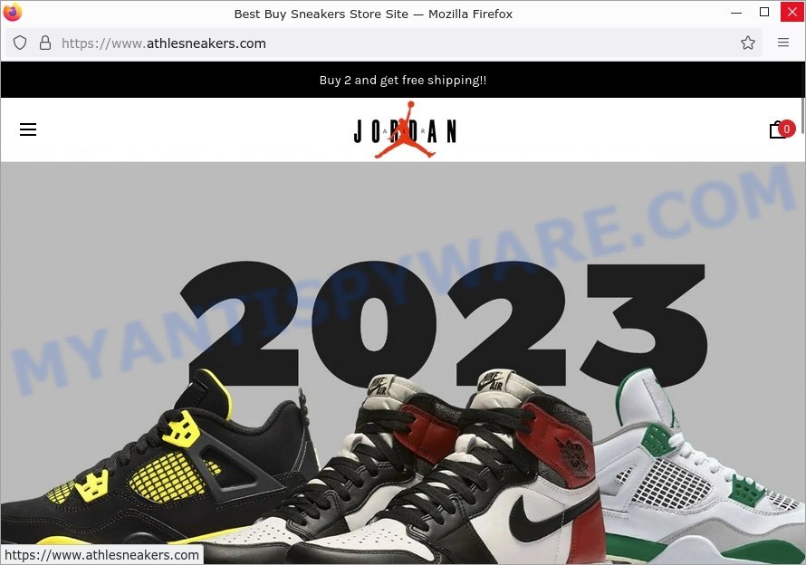 Athlesneakers.com Air Jordan Sneakers Store scam