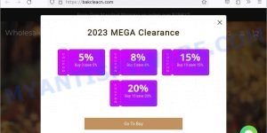 Bakcleacn.com Macys backstage clearance scam
