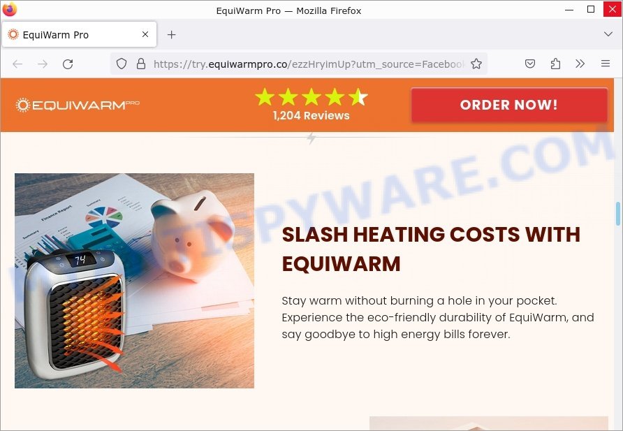 EquiWarm pro heater Scam claims