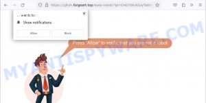 Forgeart.top click allow scam